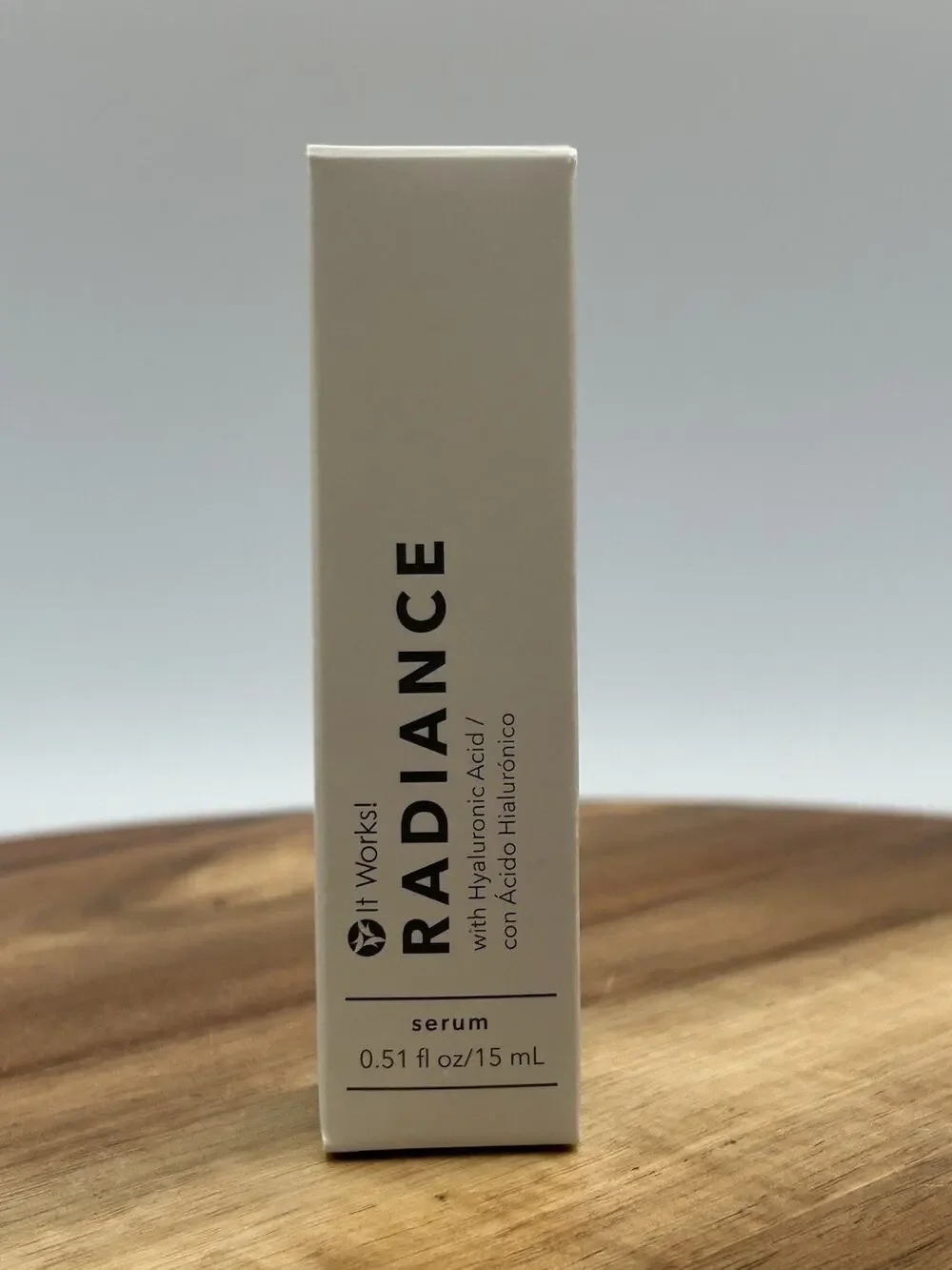 It Works! Radiance Hyaluronic Acid Serum 15mL 0.51oz Face & Neck Hydrating New